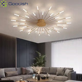 Modern Rotating Pen Tip LED Ceiling Light - Creative Sculptural Art Chandelier
