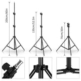 RU CZ Andoer Studio Light Kit Softbox Lighting 45W LED Light Bulb/50x70cm Softbox/33"White Umbrella for Photo Live Streaming