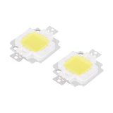 100PCS 10W LED Pure White High Power 1100LM LED Lamp SMD Chip Light Bulb DC 9-12V
