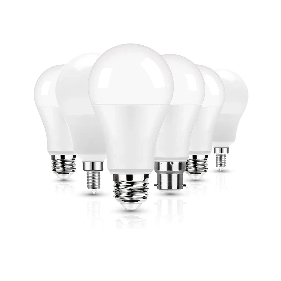 6Pcs/Lot E27 E14 B22 LED 220V  3W 6W 9W 12W 15W 18W 20W Led Bulb Cold White Led Lights For Living Room Use