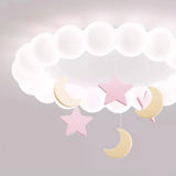 Children's Room Bubble Cloud Ceiling Light Color Star Moon Cloud Light Romantic Princess Room girl Bedroom Ceiling Lamps