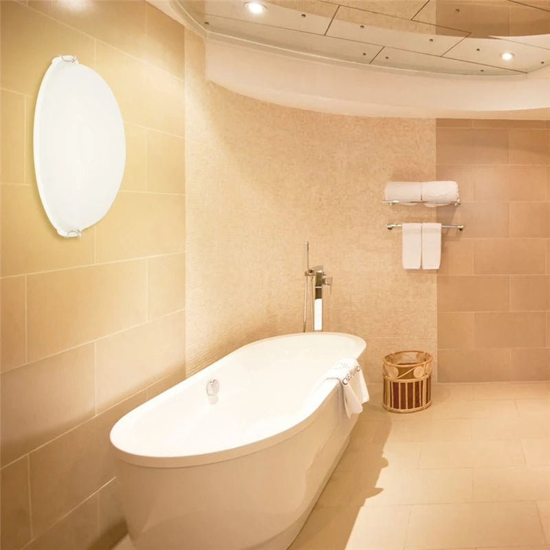 New Portable Plastic Sauna Light Baby Shower Sauna Explosion-Proof Light Lamp Steam Room Anti-Fog Light For Bathroom Use