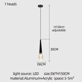 Nordic Modern Home Decoration Chandelier Hanging Stairs Pendant Light Villa Living Room Kitchen Pendent Lamp Indoor Lighting