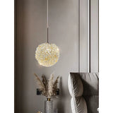 Light luxury postmodern cherry crystal chandelier living room bedroom bedside lamp restaurant creative small chandelier