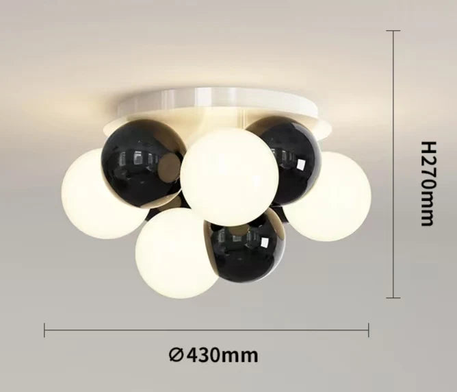 Bedroom Living Room Main Light Nordic Creative Magic Bean Room Light Modern Design Ceiling Light
