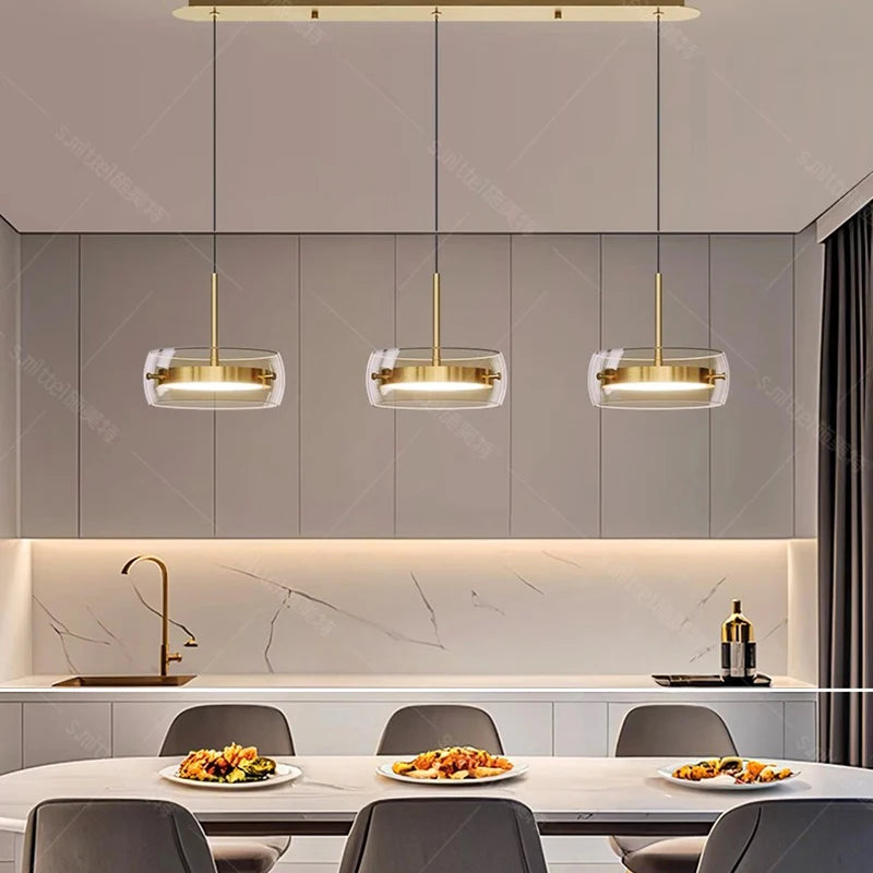 Modern LED Pendant Light for Living Room - Luxury Home Decor Chandelier
