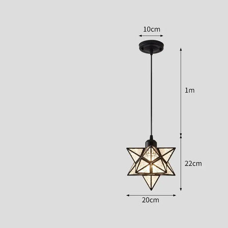 Nordic Light Luxury Simple Corridor Lamp Creative Porch Balcony Home Bedroom Net Red Star Diamond Corridor Ceiling Lamp