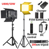 U800 LED Photo Studio Light For Tiktok Youbute Game Live Video Lighting 40W/50W Portable Video Recording Photography Panel Lamp