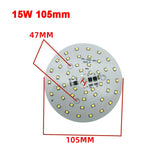 AC 220V Driver-free 2835 SMD Led Chip 3W - 18W 28mm - 120mm Lamp Light Board Bulb Round Light Source