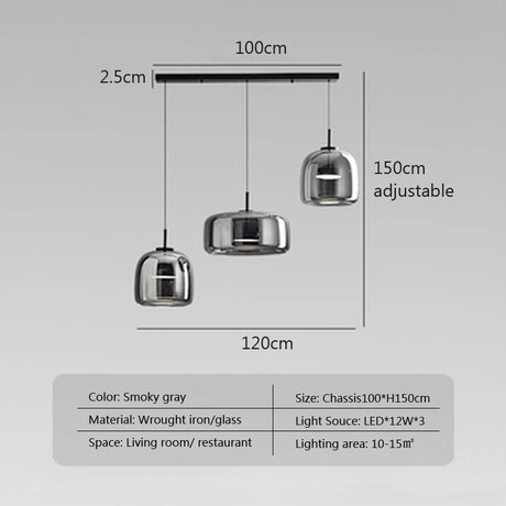 Led Glass Pendant Light light luxury pendant Lamp Deco Nordic Hanging Light Fixtures Bedroom Modern Luminaire Suspension lamp
