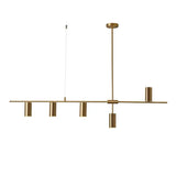 luxury bar Nordic home  spot pendant lamp Aisilan led chandelier modern all copper dining room light