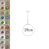 Nordic Lava Texture LED Pendant Light - Minimalist PVC Hanging Lamp
