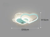 Nordic Ceiling Fan Lamp for Bedroom Kids Room Stylish Decor with Tiny LED Spotlights Ideal for Nursery and Children's