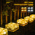 4pcs Solar LED Ice Cube Brick Lights Outdoor Lighting buried lamp paht decor Square Buried Lamp Patio Landscape Garden Decor