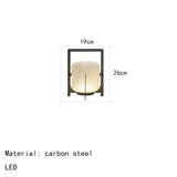 Nordic Creative Floor Lamp White Acrylic Living Room Bedroom Hotel Garden Modern LED Standing Lamp Home Decoration Lighting