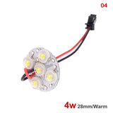 High Brightness LED 3W/4W/5W Lamp Bead Light Board Bulb Round Transformation Light Source 23/28mm Indoor Light