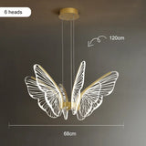 Postmodern Light Luxury Lotus Leaf Chandelier - Dimmable Nordic LED Ceiling Lamp