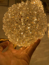 2023 Modern Luxury Creative Led Pendant Lights Crystal Ball Chandelier for Bedroom Bedside Bar Dining Room Kitchen Island Lamp