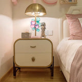 Light Luxury Creative Crystal Table Lamp Colorful Crystal Transparent Bedroom Study Table Lamp Postmodern Table Lamp Room Decor