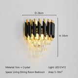Modern Luxury Crystal LED Chandelier E14 Ceiling Pendant Light for Villa Hotel Lobby Living Dining Bedroom Indoor Decor Lighting