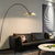 Modern Ring Design Floor Lamp Dimmable for Living Room Coffee Tables Bedroom Sofa Office Standing Home Decor Lighting Fixture