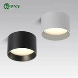 Small LED Ceiling Lights High Quality Downlight Surface Mounted 8W 12W 15W Modern Black+Gold White+Gold Living Room Bedroom