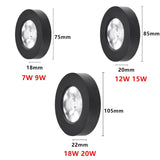 Ultra Thin Surface Mounted LED Dowlights 7W9W12W15W18W20W COB Mini Ceiling Lamps AC90-260V Spotlights Indoor Lighting