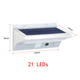 Solar Lights Outdoor Garden LED Motion Sensor Wall Lamp Waterproof Outside Solar Power Lighting Jardin Lampe Solaire Exterieur