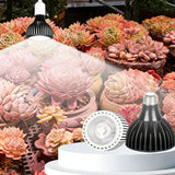 E27 25W 30W Par30 Spotlight  Led Full spectrum plant Grow Light Ra98 plant Lamp AC85-265V