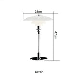 Nordic Minimalist Danish Classic Floor Lamp Creative Bedroom Bedside Table Lamp Living Room Study Reading Glass Decor Table Lamp