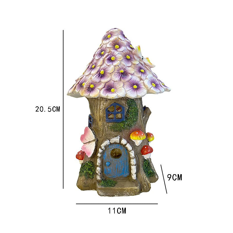 Outdoor LED Solar Garden Lights Waterproof Cartoon Mushroom Light Yard Landscape Path Lawn Street Decoration Solar Powered Lamp