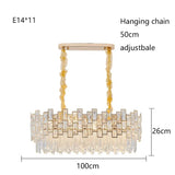 2025 New Modern High-End Light Luxury Crystal Chandeliers for Living Room Dining Bedroom Indoor Decor Lighting Lustres Fixtures