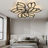 Modern Minimalist LED Chandelier - Black & White Home Indoor Lighting Decor