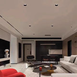 New Nordic Recessed LED Downlight 110V-240V Dimmable Ceiling Lamp 5W7W9W12W15W20W24W CRI 98 Anti Glare COB Spot Lights For Home
