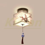Modern Simple Lotus Bird LED Ceiling Lamp Living Room Bedroom Study Hotel KTV Bedside Ceiling Light Room Decoration Ceiling Lamp