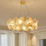 Italian Murano Glass Pendant Chandelier Light (E14 Bulb Base) - Luxury Modern Ceiling Lamp Fixture for Living Room, Dining Room, Bedroom & Restaurant Decor