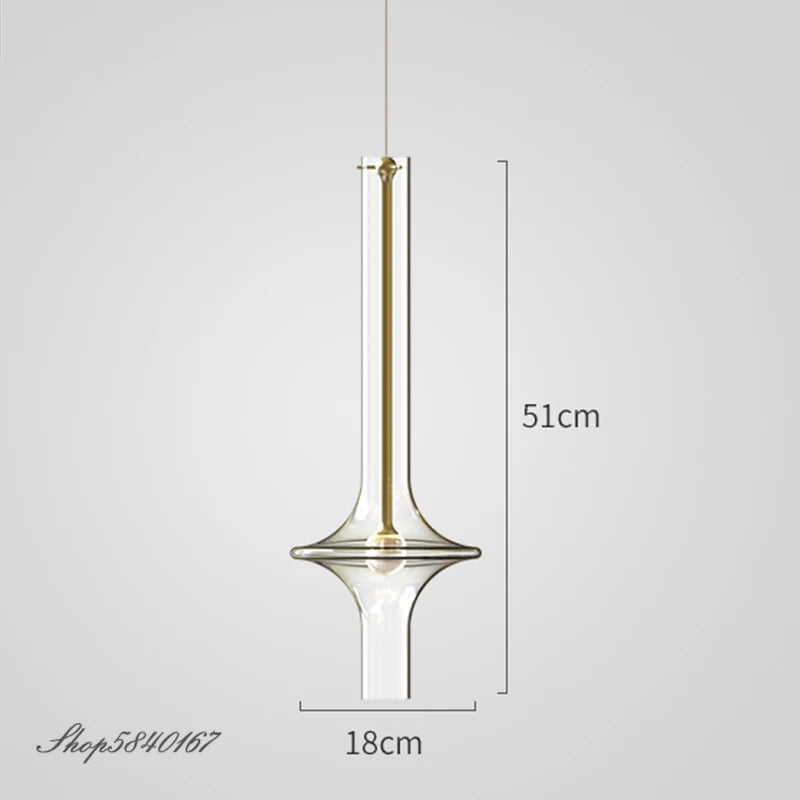 Post Modern Pendant Lamp Nordic Luxury Glass Pendant Light Loft Kitchen Hanging Lamps Bedroom Lamps Pendant Suspension Luminaire