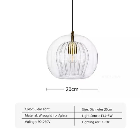 Modern Glass Pendant Light LED Hanging Lamp for Dining Room Living Room Coffee Shape Home Indoor Decors Lighting Fixtures