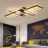 2026 Modern LED Chandelier - Nordic Aluminum Ceiling Light with Remote