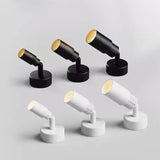 Dimmable Rotating LED Downlights Surface Mounted Adjustable Focus 3°-60° AC85-265V 5W 7W 12W Ceiling Lamp Spot Light