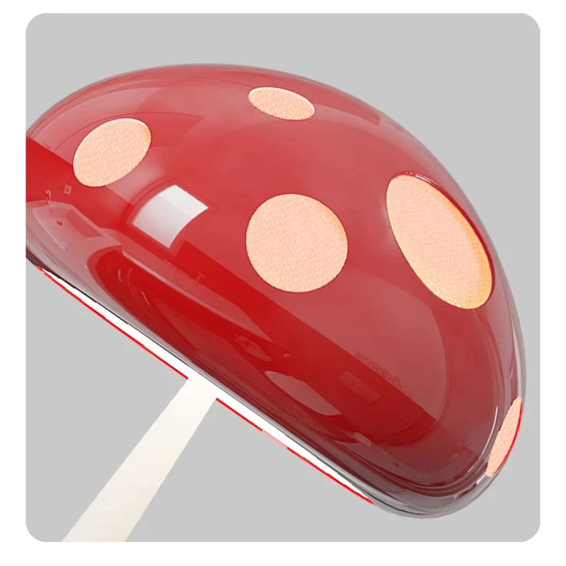 2025 New Floor Lamp Living Room Sofa Side Atmosphere Mushroom Floor Lamp Bedroom Bed Cute Cream Wind Dopamine Children