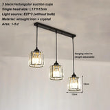 Modern crystal chandelier living room ceiling chandelier bedroom ceiling lamp hallway porch chandelier balcony foyer lighting