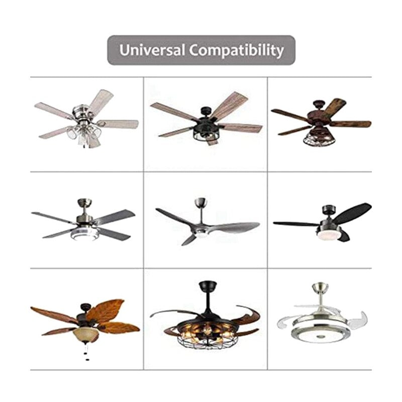 ABHU Universal Smart Wifi Fan Switch Ceiling Fan And Light Remote Control Kit, Wifi Fan Controller Remote Control