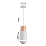 Loft Modern Pendant Light Wood Nordic Hanging Lamp Kitchen Lighting Fixture Industrial Chandelier Hanglamp Living Room Luminaire