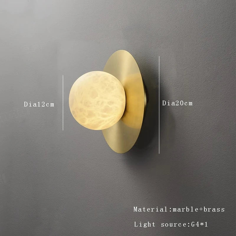 Retro Creative Art Decors Wall Sconce Lamp Led Home Decoration Living Room Background Bedroom Bedside Luxury Wall Lights