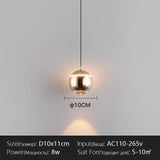 2026 Modern LED Pendant Lamp Bedside Chandelier Indoor Decoration Lamp for Bedroom Dining Room Bar Hotel Creative Chandelier New