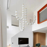 Nordic home decoration, stair chandelier, living room bedroom and dining room Pendant lights, ceiling light, indoor lighting