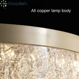 Modern Led Ceiling Lights Crystal Chandelier with Luxury Lamps for Living Dining Room Bedroom Hall Art Lighting Home Decoration