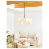 Wabi Sabi Style Pendant Light E27 Japan Silk Chandelier for Living Room, Shop & Bar - Home Decor(No Bulb)