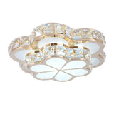 Fashion flowers LED Chandeliers led lamps new Pendant lamp Gold K9 crystal Chandelier High-power led lustre light Chandelier